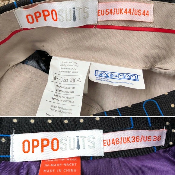 OppoSuits Pac-Man Suit 36 / 44 Men’s - Picture 12 of 12